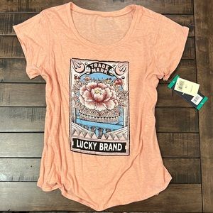 Dusty rose Lucky Brand Tee